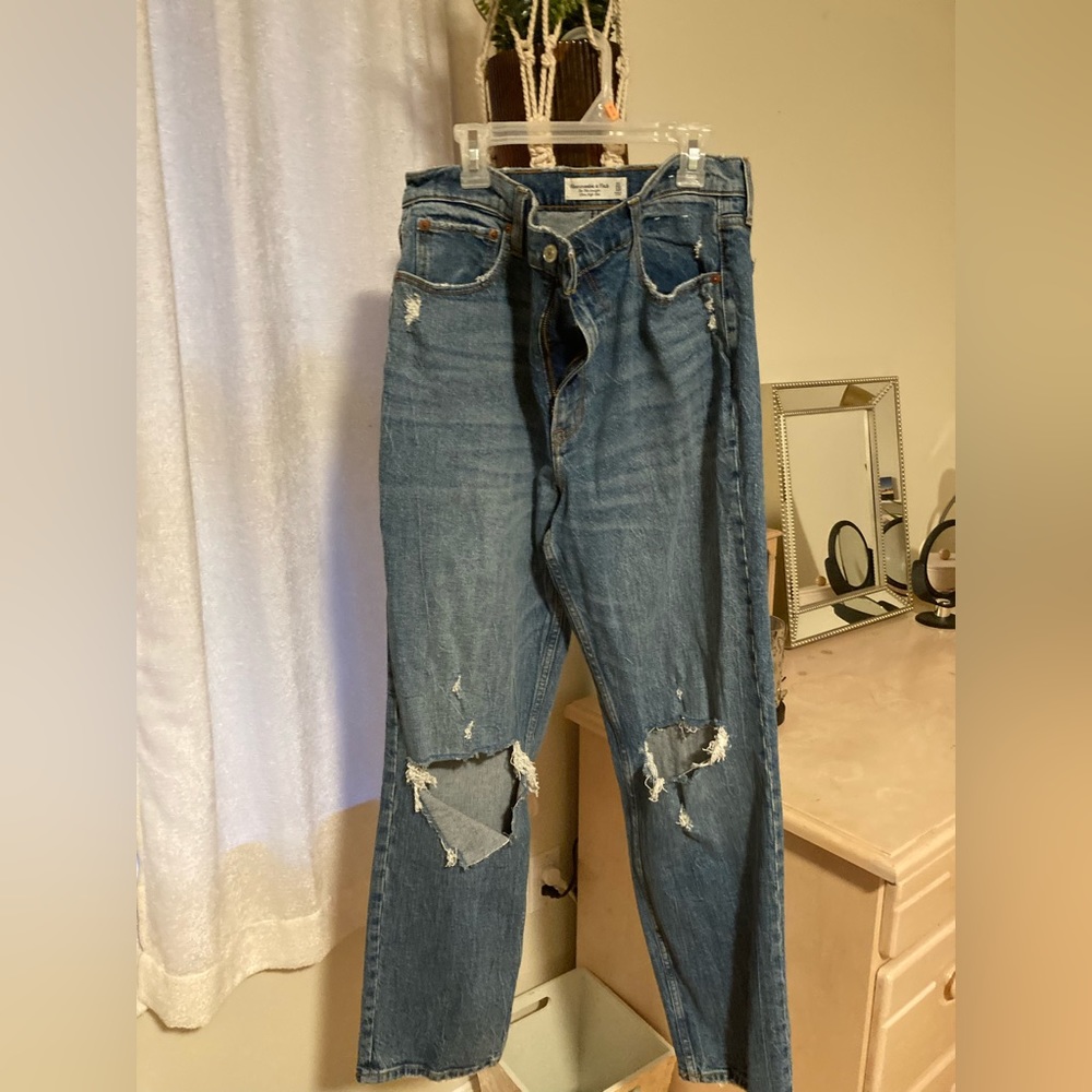 Abercrombie & fitch ultra high rise 90’s jeans